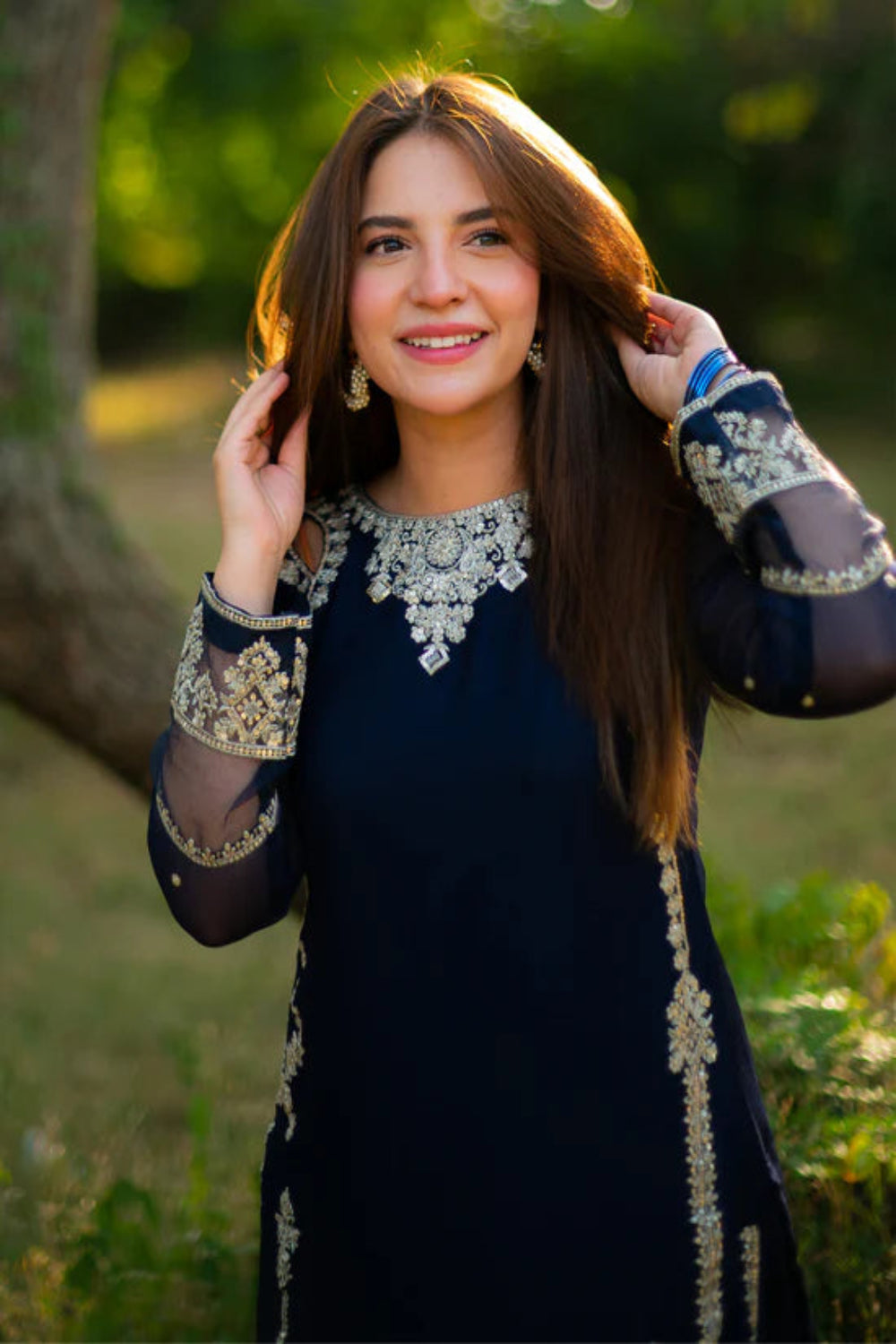 MAHPARA BLUE  3-Piece