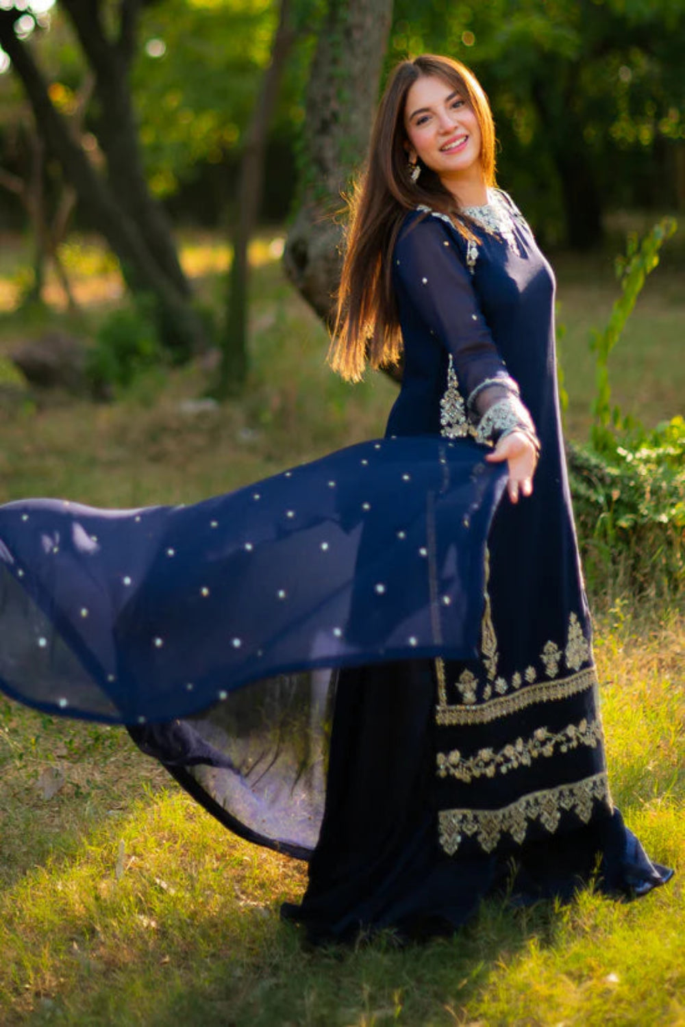 MAHPARA BLUE  3-Piece