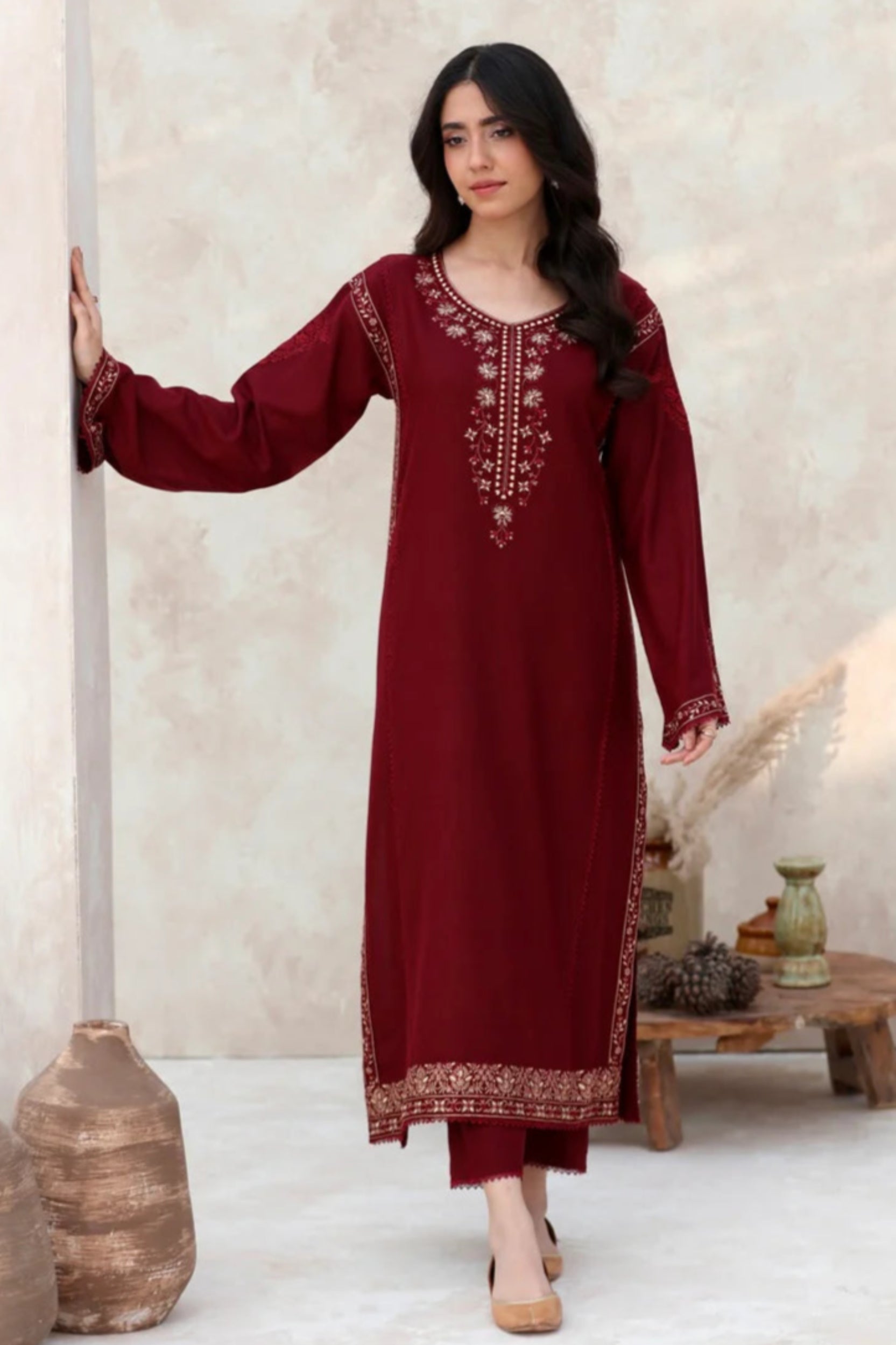 Maroon Mirage 2-PIECE