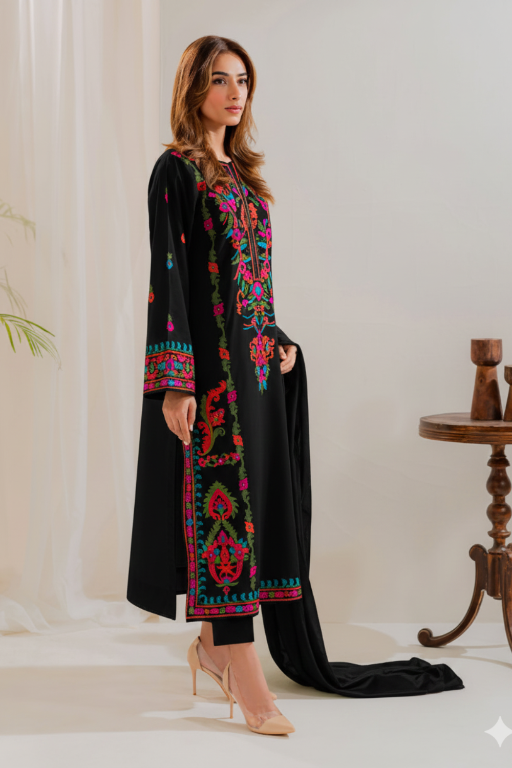 MEENAH BLACK 3-PIECE
